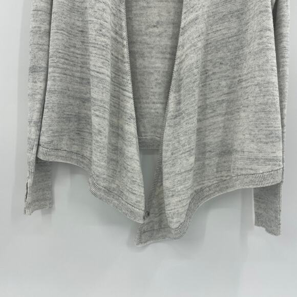 IVIVVA By Lululemon Knit Sweater Girls Size 14 Cotton Blend Open Front Cardigan - Picture 5 of 7